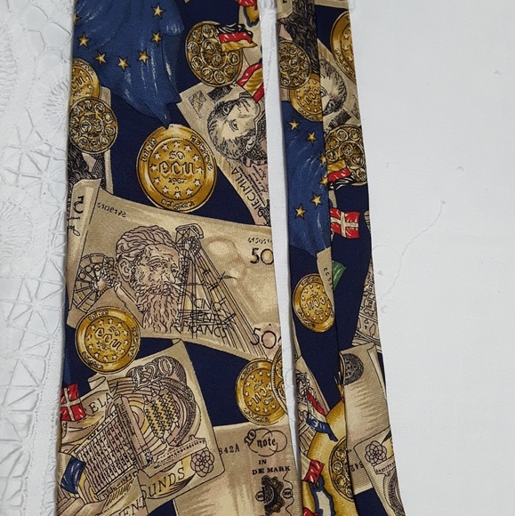 Luxury Hugo boss 100% silk tie original $128 Italy - Picture 1 of 8